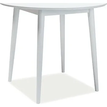 Jídelní stůl Kulatý jídelní stůl LARSON 90, bílá