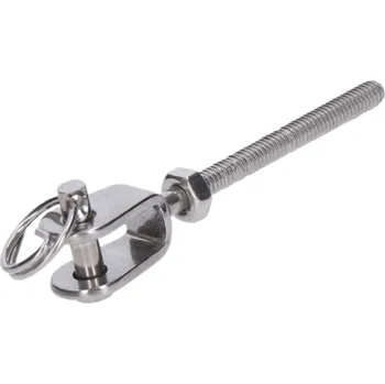 Zábradlí Rukojeť z nerezové oceli s levotočivým závitem LH5, broušená nerezová ocel K320/ AISI304