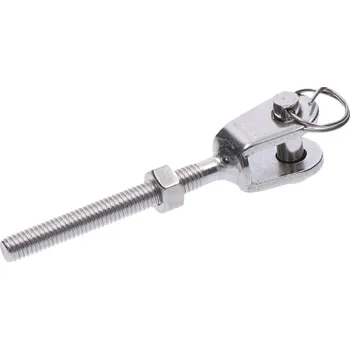 Zábradlí Rukojeť z nerezové oceli s pravým závitem M6, broušená nerezová ocel K320/ AISI304