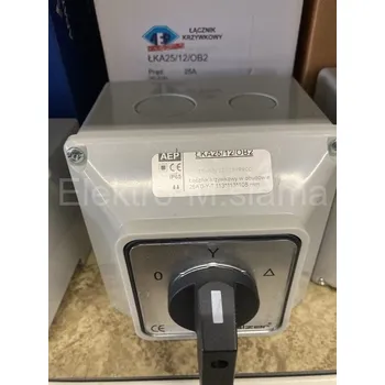 přepínač vač.spínač 4G25-12-PK 25A LKA 25/12/OB2