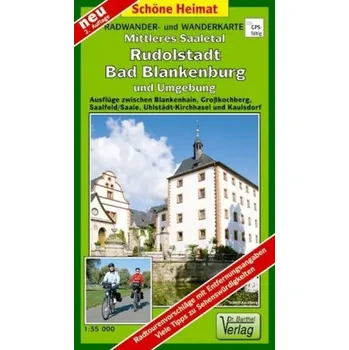 Doktor Barthel Karte Mittleres Saaletal, Rudolstadt, Bad Blankenburg und Umgebung