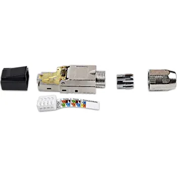 Konektor Konektor RJ45 (8p8c) FTP cat.6, samozářezový, průmyslový