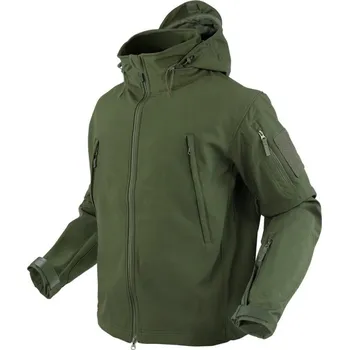 Pánská softshellová bunda CONDOR OUTDOOR Bunda Summit SOFTSHELL ZELENÁ M ZELENÁ - OLIV