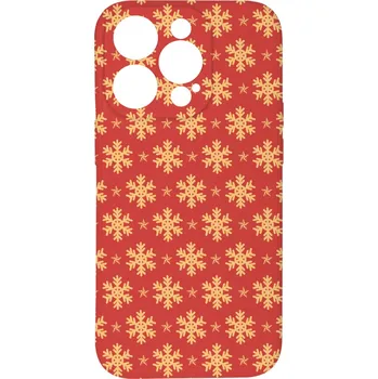 Pouzdro na mobilní telefon Kryt Sněhové vločky pro iPhone 15 Pro