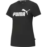 Dámské triko Puma ESSENTIALS LOGO TEE XS Černá, Bílá