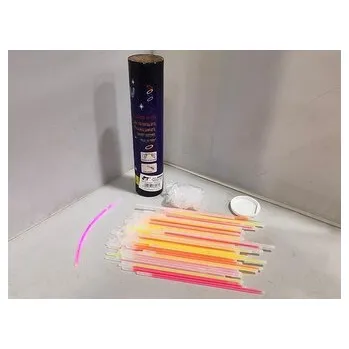 Set školních potřeb Bransoletki łamane fluo w tubie 50szt