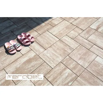 Dlažba FEROBET Dlažba KOMBI MAX Standard 6cm Latte