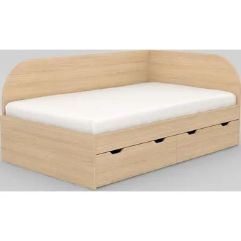 Postel Dětská postel REA GARY 120x200 s úložným prostorem, pravá, VICENZA