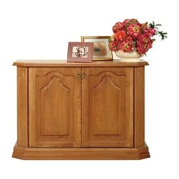 Šatní skříň Skříňka LEWIS 2D, masiv Barva: moření Bawaria