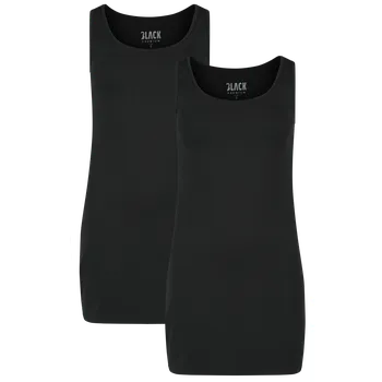 Dámské šaty Krátké šaty z Black Premium by EMP - Basic Double Pack Dresses - Ženy - černá