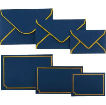 Obálka Sada obálek s kartičkou královsky modrá 15ks, mix