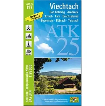 ATK25-I17 Viechtach (Amtliche Topographische Karte 1:25000) - Landesamt für Digitalisierung, Breitband und Vermessung