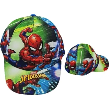 Kšiltovka KŠILTOVKA SPIDERMAN barva Zelená