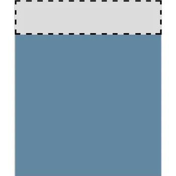 Kuchyňská skříňka Dvířka na myčku REA ALFA DU-60-RR s panelem, pow blue