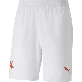 Pánské oblečení Pánské fotbalové šortky Puma SKS SHORTS PROMO XXL Bílá, Červená