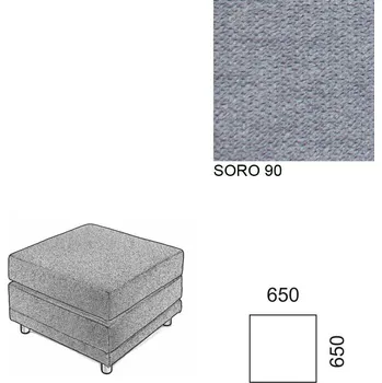 Taburet Rozkládací taburet AVA TAB SORO 90