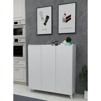 Komoda Komoda 3D CARTER barva bílá