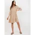 Dámské šaty Dámské šaty D73761M30214C béžové, XL
