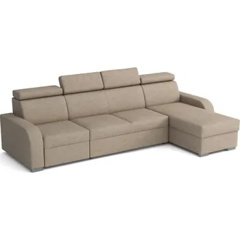 Sedací souprava Falco Rohová sedací souprava Norway UNI 1-2F-OTO, rozkládací s úložným prostorem, béžová Crown 2