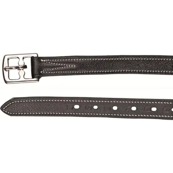 Jezdectví Třmenové řemeny - HKM Flexi, 145 cm - Černá