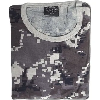 Pánské tričko MIL-TEC Triko krátký rukáv BLACK DIGITAL S URBAN DIGITAL BLACK