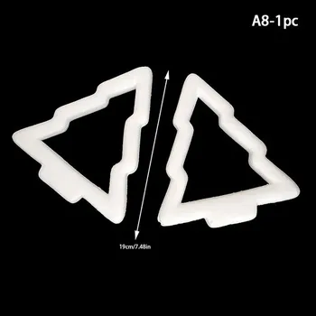 Vánoční dekorace Polystyrenový vánoční kužel pro DIY dekorace - A8