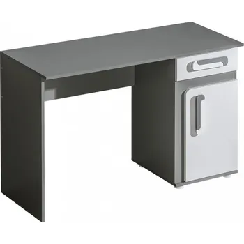 Psací stůl Dětský psací stůl APETTITA 9 antracit/bílá