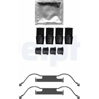 Přislušenství brzdového systému Sada příslušenství, obložení kotoučové brzdy DELPHI LX0733