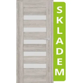 Interiérové dveře ERKADO Interiérové dveře MAGNÓLIE 1 - Dub šedý Greko, 70/197 cm