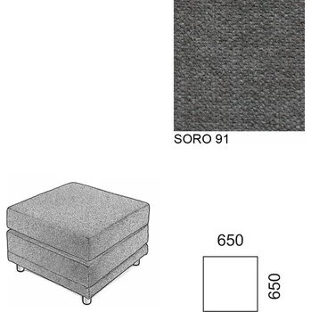 Taburet Rozkládací taburet AVA TAB SORO 91