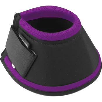 Ochrana nohy a ocasu ManMat ZVONY pro koně (2 ks) - fialová - L