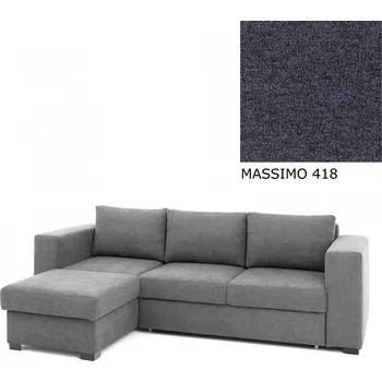 Sedací souprava Rohová sedací souprava AVA LUCY rozkládací s úložným prostorem, levá, MASSIMO 418