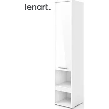 Šatní skříň Skříň CONCEPT 1D PRO CP-07 bílá/bílý lesk