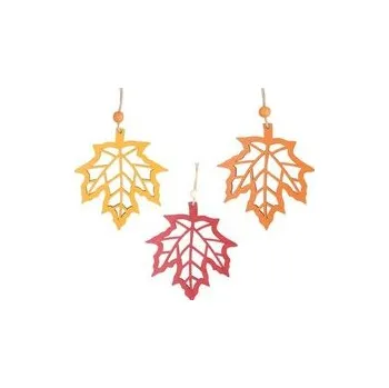 List javor dřevěný na zavěšení 10 x 11 cm (42001)