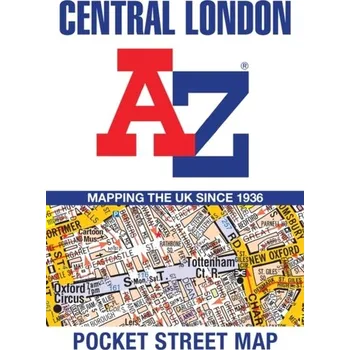 Encyklopedie Central London A-Z Pocket Street Map - Heron Maps