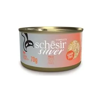 Krmivo pro kočku Schesir Cat konz. Senior Wholefood kuře 70g