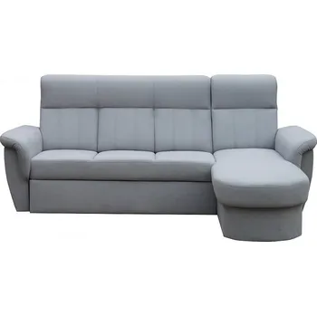 Sedací souprava MODENA 3R+OtomansÚP - sedací souprava CASTEL 82 světle šedá - kolekce "E" (K250)