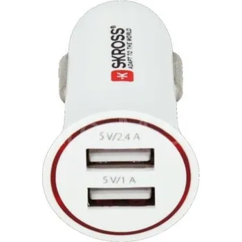 SKROSS USB Car nabíjecí autoadaptér 2x USB DC27 3400mA
