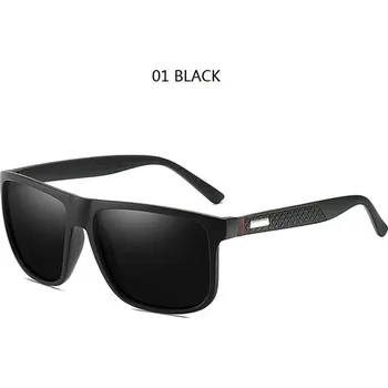 Luxusní pánské polarizační sluneční brýle UV400 - 01 ČERNÁ