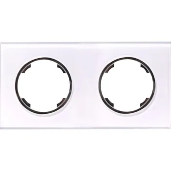 SEU1002GW 2rám bílá sklo SOUL DPM