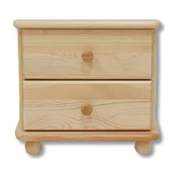Noční stolek Noční stolek NS-108 masiv Barva: moření olše