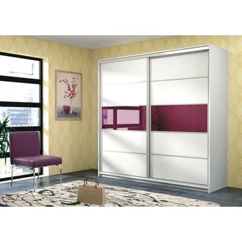 Šatní skříň Šatní skříň DUBAJ/CLEMENTE fialová