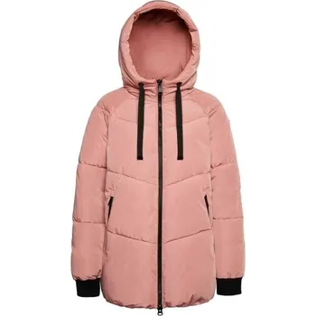 Dámské oblečení Dámská bunda Geox W HOARA 42 Růžová, Černá