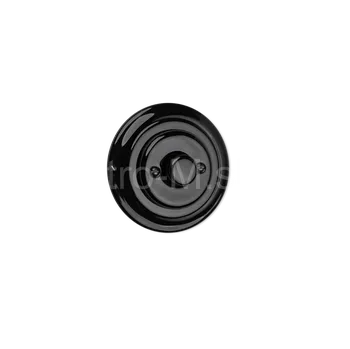 vypínač VINTAGE K1-DM AX-B stmívač černá keramika ANTICA