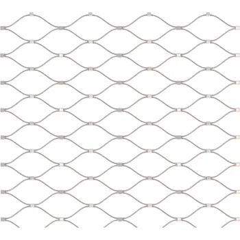 Pletivo Síť z nerezového drátu s oky 60x104mm, ø3mm drátu, 0,8mx10m