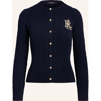 Dámský svetr Lauren Ralph Lauren Dámský Pletený Kardigan, tmavě modrá, 36