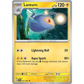 Karetní hra Lanturn 021/091- Paldean Fates Typ karty: Reverse Holo