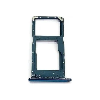 Držák (šuplík) SIM Huawei P SMART (2019) blue