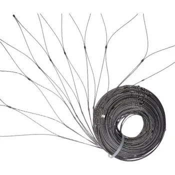 Pletivo Fasádní drátěné pletivo z nerezové oceli s oky 200x200mm, ø2mm drátu, 1,8m x 10m