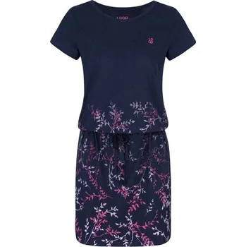Dámské šaty Dámské šaty LOAP ASTALA S Tmavě modrá, Mix